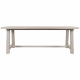 Agnes Outdoor Dining Table, Gray-Furniture - Outdoor-High Fashion Home
