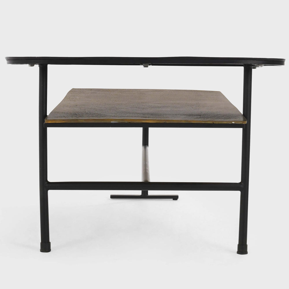 Wagner Rectangular Coffee Table, Dark Antique-Furniture - Accent Tables-High Fashion Home