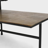 Wagner Rectangular Coffee Table, Dark Antique-Furniture - Accent Tables-High Fashion Home