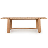 Aston Outdoor Dining Table, Natural-Furniture - Outdoor-High Fashion Home