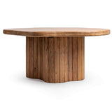 Alvaro Free Form Dining Table, Golden Wheat-Furniture - Dining-High Fashion Home