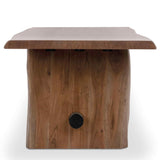 Brinton Rectangle Dining Table, Acorn Brown-Furniture - Dining-High Fashion Home
