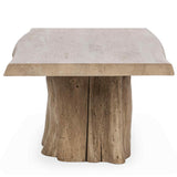 Terra Dining Table, Sandstone Greige-Furniture - Dining-High Fashion Home