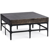 Adela Coffee Table, Rust Noir
