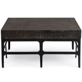 Adela Coffee Table, Rust Noir