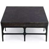 Adela Coffee Table, Rust Noir
