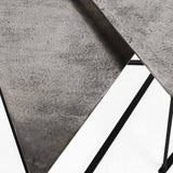 Burton Nesting Coffee Table, Nickel Antique, Set of 2-Furniture - Accent Tables-High Fashion Home