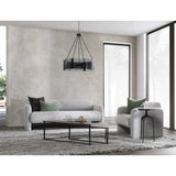 Burton Nesting Coffee Table, Nickel Antique, Set of 2-Furniture - Accent Tables-High Fashion Home