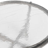 Patrick Round Coffee Table, Zinc Antique-Furniture - Accent Tables-High Fashion Home