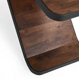 Campbell End Table, Sun Ash-Furniture - Accent Tables-High Fashion Home