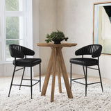 Rodrigo Counter Table, Hickory Brown-Furniture - Accent Tables-High Fashion Home