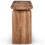 Chloe Console Table, Hickory Brown-Furniture - Accent Tables-High Fashion Home