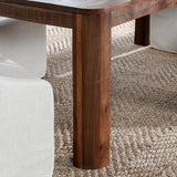 Nemi Reclaimed Wood Dining Table, Brown