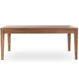 Arno Rectangular Dining Table, Amber Brown-Furniture - Dining-High Fashion Home