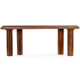 Alto Console Table, Rustic Brown-Furniture - Accent Tables-High Fashion Home