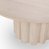 Beau Round Dining Table, Creamwood
