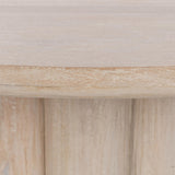 Beau Round Dining Table, Creamwood