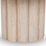 Beau Round Dining Table, Creamwood