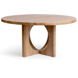 Laguna Round Dining Table, Natural Maple