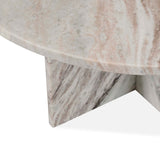 Reilly Round Coffee Table, Rusty Gray-Furniture - Accent Tables-High Fashion Home