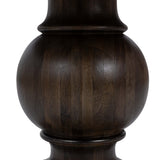 Brookside Round Dining Table, Cocoa Brown
