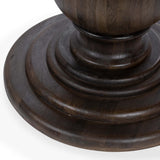Brookside Round Dining Table, Cocoa Brown