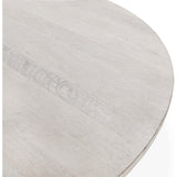Hera Round Dining Table, Creamwood-Furniture - Dining-High Fashion Home