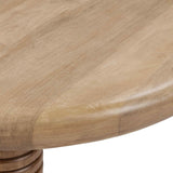 Ilaria Round Coffee Table, Sand Washed-Furniture - Accent Tables-High Fashion Home