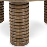 Ilaria Round Coffee Table, Sand Washed-Furniture - Accent Tables-High Fashion Home