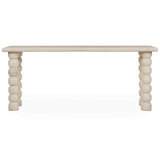 Adir Console Table, Cream-Furniture - Accent Tables-High Fashion Home