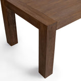 Glendale Rectangular Dining Table, Toasted Chestnut