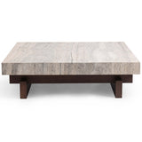 Aya Coffee Table, Riverstone Blend