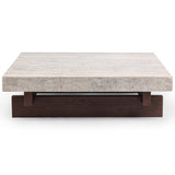 Aya Coffee Table, Riverstone Blend
