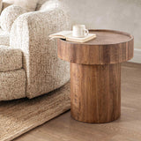 Sonora End Table, Harvest Mill