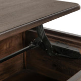 Brookside Lift-Top Coffee Table, Cocoa Brown
