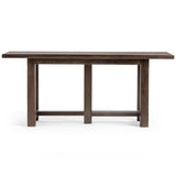 Provence Counter Table, Cocoa Brown