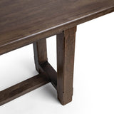 Provence Counter Table, Cocoa Brown