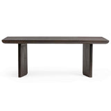 Celadon Rectangular Dining Table, Truffle Brown
