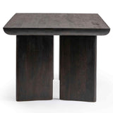 Celadon Rectangular Dining Table, Truffle Brown