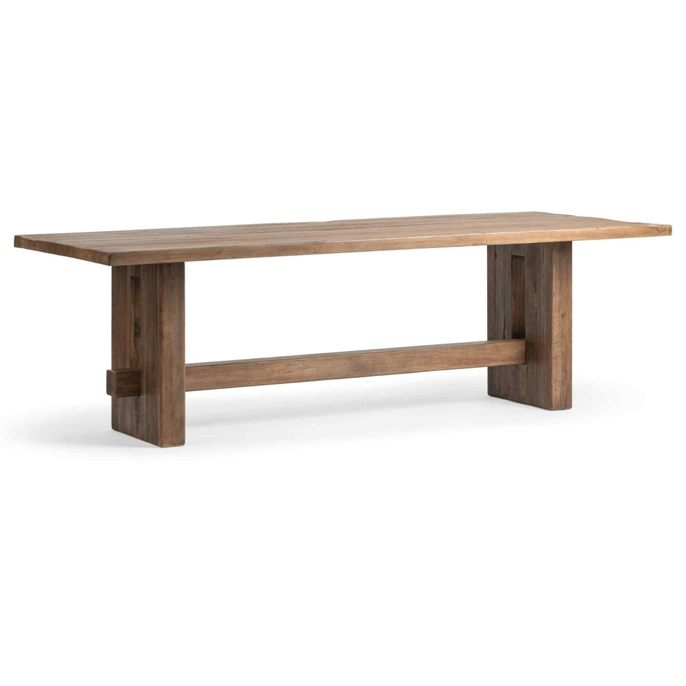 Mantova Rectangular Dining Table, Reclaimed Barnwood