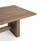 Mantova Rectangular Dining Table, Reclaimed Barnwood