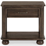 Brookside End Table, Cocoa Brown