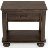 Brookside End Table, Cocoa Brown