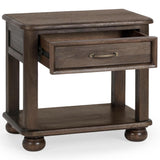 Brookside End Table, Cocoa Brown