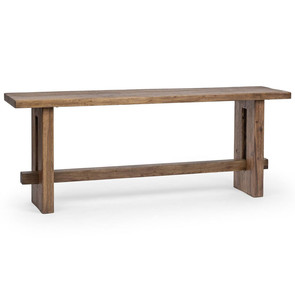Mantova Console Table, Reclaimed Barnwood