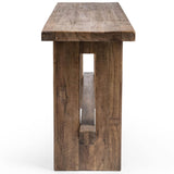 Mantova Console Table, Reclaimed Barnwood
