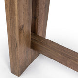 Mantova Console Table, Reclaimed Barnwood