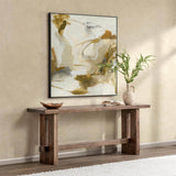 Mantova Console Table, Reclaimed Barnwood