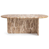Jaylani Oval Coffee Table, Desert Drift