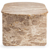 Jaylani Oval Coffee Table, Desert Drift